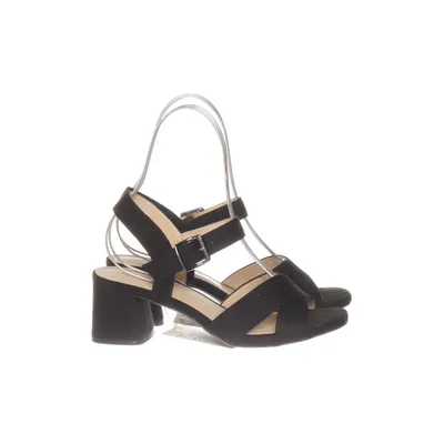 High heel sandals (Black) from Clara Barson
