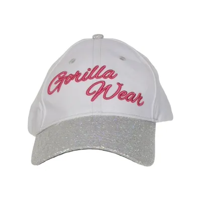 Honkbalpet (Wit, Zilver, Roze) van Gorilla Wear Katoen