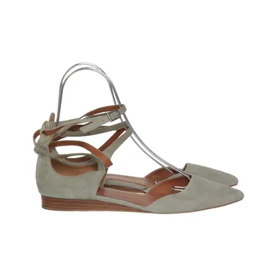 Ballerines (Beige, Marron) de What For Cuir