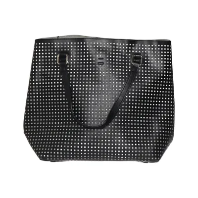 Handbag (Black, White) from Karen Millen
