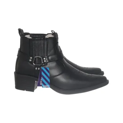 Heeled boots (Black) from U.S. Brass