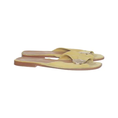 Mules (Jaune) de Flattered x Michaela Forni Cuir