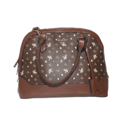 Handväska (Brun, Flerfärgad) från David Jones