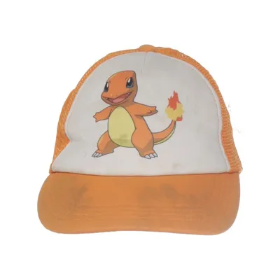 Trucker cap (Orange, White, Multicolored) from H&M Cotton, Polyester