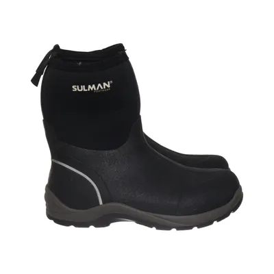 Lage regenlaarzen (Zwart) van Sulman