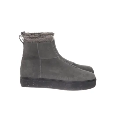 Ankle boots (Gray) from Svea Leather