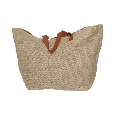 Strandtaske (Beige) fra Netto Polyester