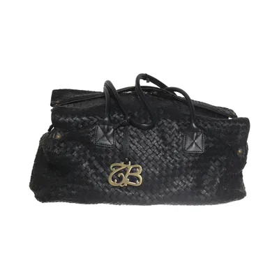 Handbag (Black) from Tosca Blu Leather