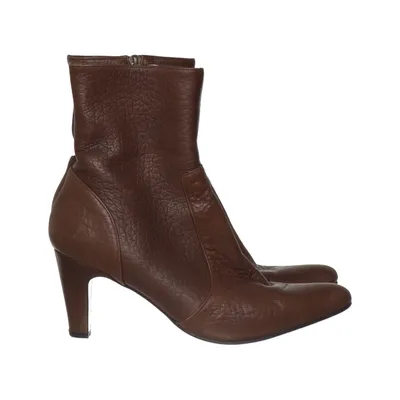 Bottes à talons (Marron) de Charles Jourdan Cuir