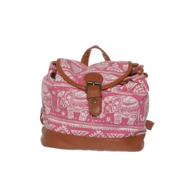 Backpack (Pink, White, Brown) from Simon