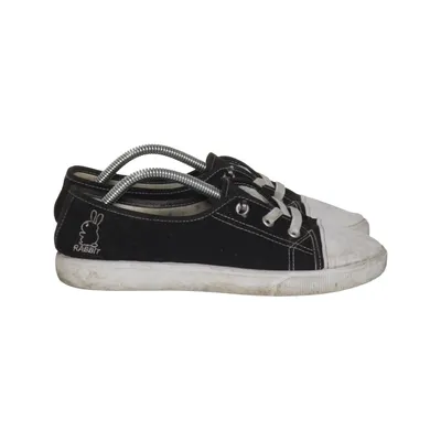 Chaussures en toile (Noir, Blanc) de Rabbit