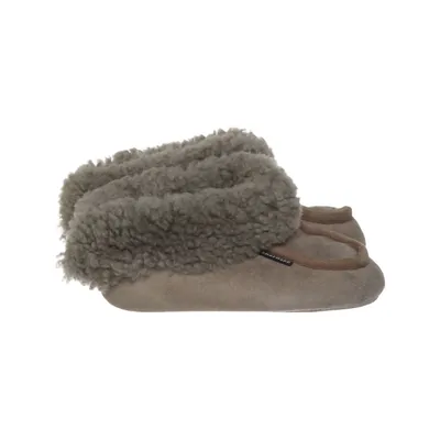 Chaussons (Beige) de Shepherd Cuir, Laine