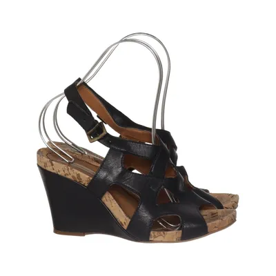 Chaussure compensées (Noir) de Tosca Blu Cuir