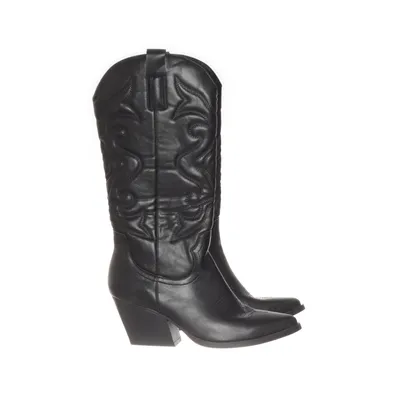 Cowboy boots (Black) from La Bottine Souriante