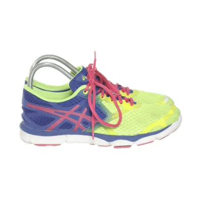 Sneakers (Blå, Gul) fra Asics Læder