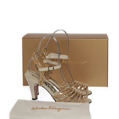 Klackskor (Beige, Brun) från Salvatore Ferragamo