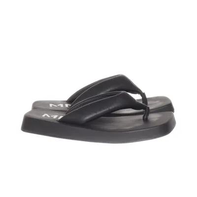 Teenslippers (Zwart) van Mango