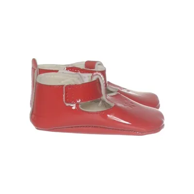 Baby slofjes (Rood) van Jacadi Leer