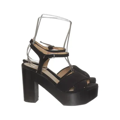 Højhælede sandaler (Sort) fra Zara Basic