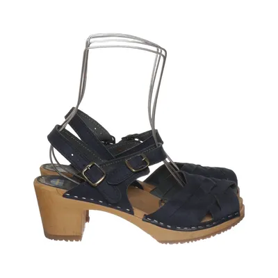 Clogs (Blue) from Perssons Leather