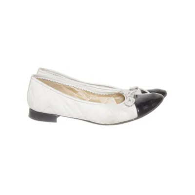Ballerina's (Wit, Zwart) van Brunate Leer