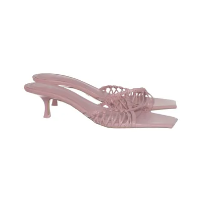 Mules (Pink) from Zara Polyurethane