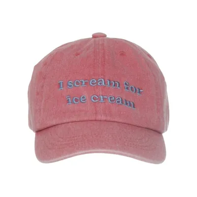 Baseball cap (Red) from Rikiki Cotton