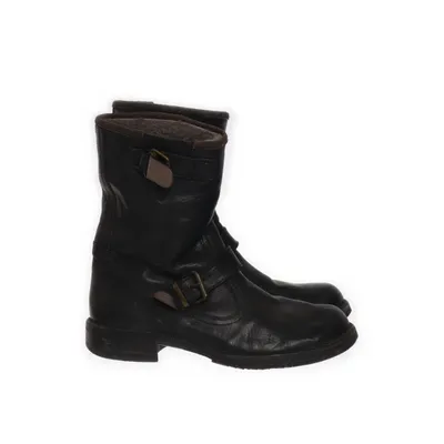 Ankelstøvler (Bikerboots) fra Moma Læder