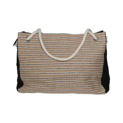 Strandväska (Beige, Svart, Vit) från Yargici Bomull, Polyester