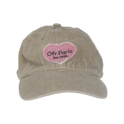 Honkbalpet (Beige, Roze) van Tof Paris Katoen