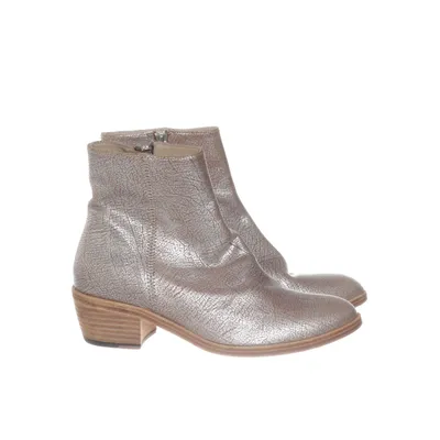 Heeled boots (Beige) from The Last Conspiracy Leather