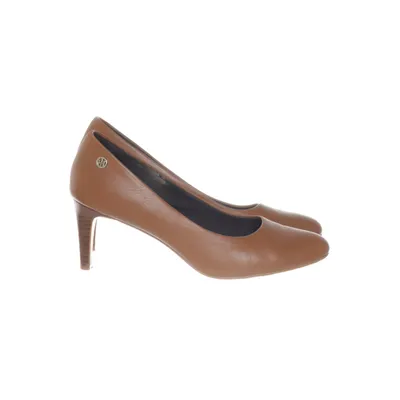 Pumps (Brown) from Tommy Hilfiger Leather