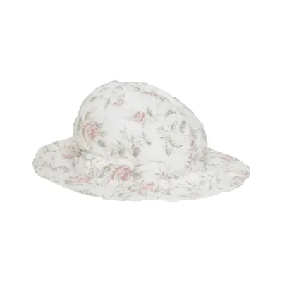 Sun hat (White, Multicolored) from Newbie by KappAhl Cotton