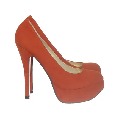 Escarpins (Orange) de Sugarfree Shoes