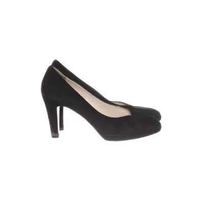 Pumps (Black) from Franca Leather, Suede