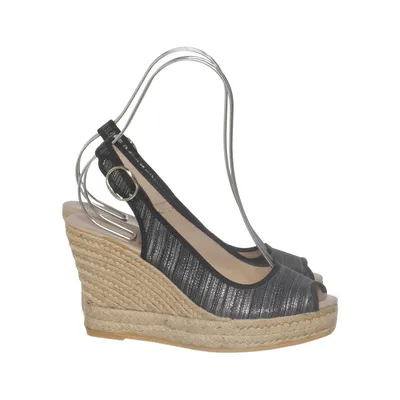 Wedges (Black, Beige) from Nome Leather