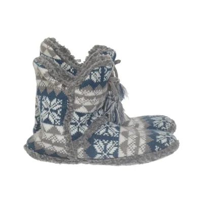 Slippers (Blauw, Grijs, Wit) van Cara Mia