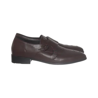 Chaussures à boucles (Marron) de Azarey Cuir