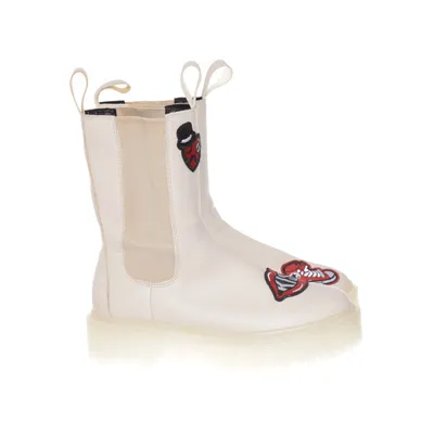 Chelsea boots (White) from She & In