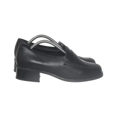 Loafers (Zwart) van Wiskania Leer