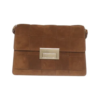 Axelremsväska (Brun) från Loeffler Randall Bomull, Mocka