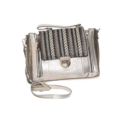 Axelremsväska (Guldfärgad, Brun) från River Island