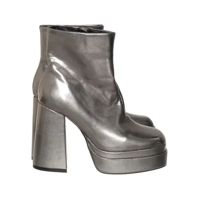 Heeled boots (Silver) from Azarey