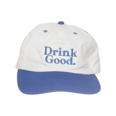 Casquette de baseball (Blanc, Bleu) Coton