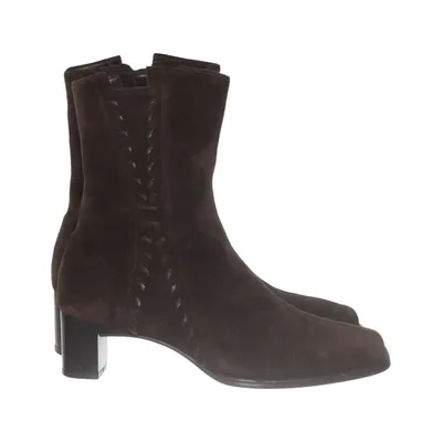 Laarzen met hak (Bruin) van Gabor Lady Leer