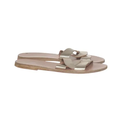 Sandalen (Goud) van Ancient Greek Sandals Leer