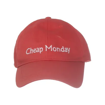 Casquette de baseball (Rouge) de Cheap Monday Coton