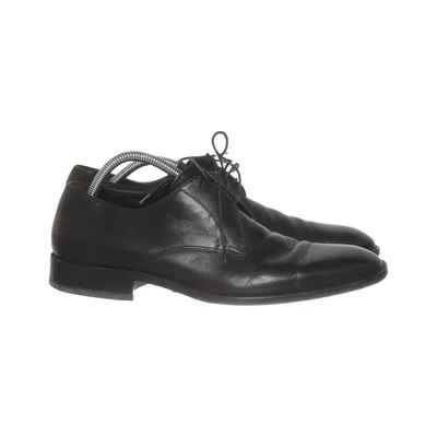 Derby schoenen (Zwart) van Man Leer