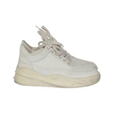 Baskets (Blanc) de Filling Pieces Cuir