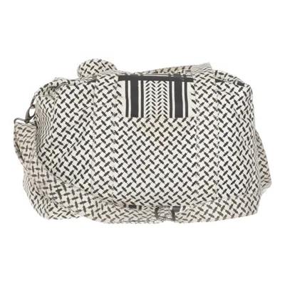 Weekendtas (Wit, Zwart) van Lala Berlin Katoen, Polyester
